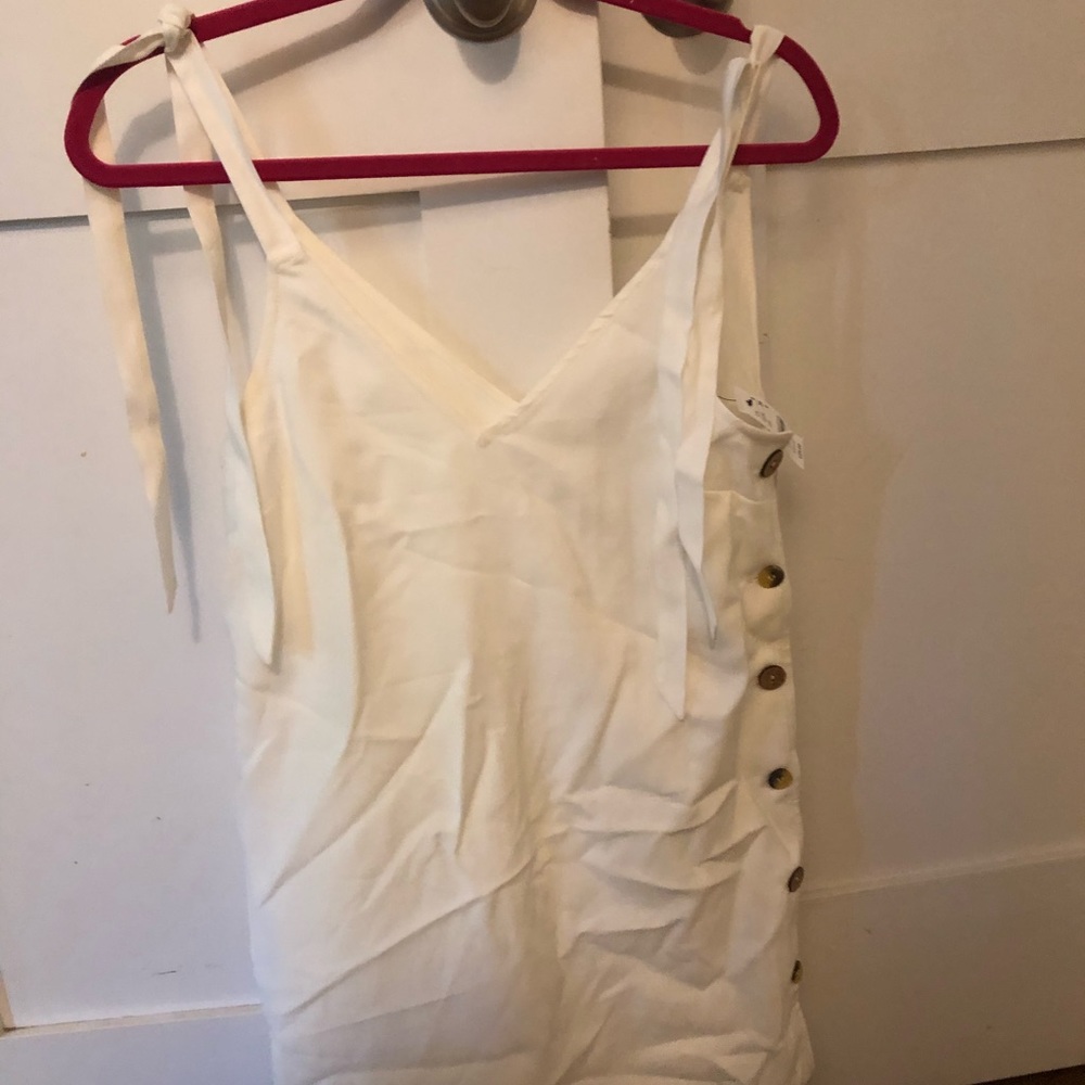 White Topshop Dress SIZE US 4 * NEW WITH TAGS*